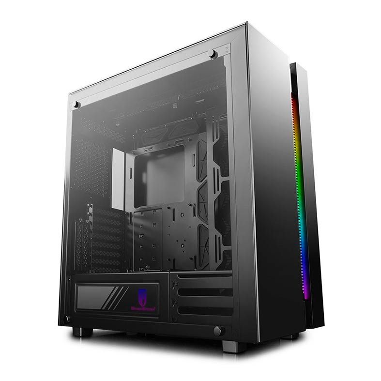 Gabinete DeepCool New Ark 90SE RGB Lateral Vidro Temp, DP-ATX-NARK90SE