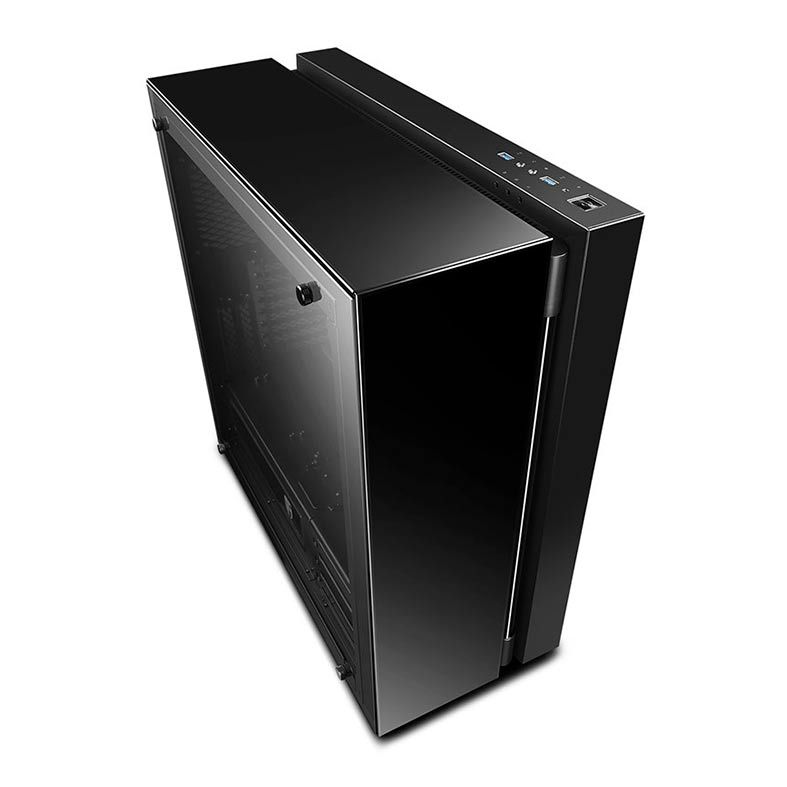 Gabinete DeepCool New Ark 90SE RGB Lateral Vidro Temp, DP-ATX-NARK90SE