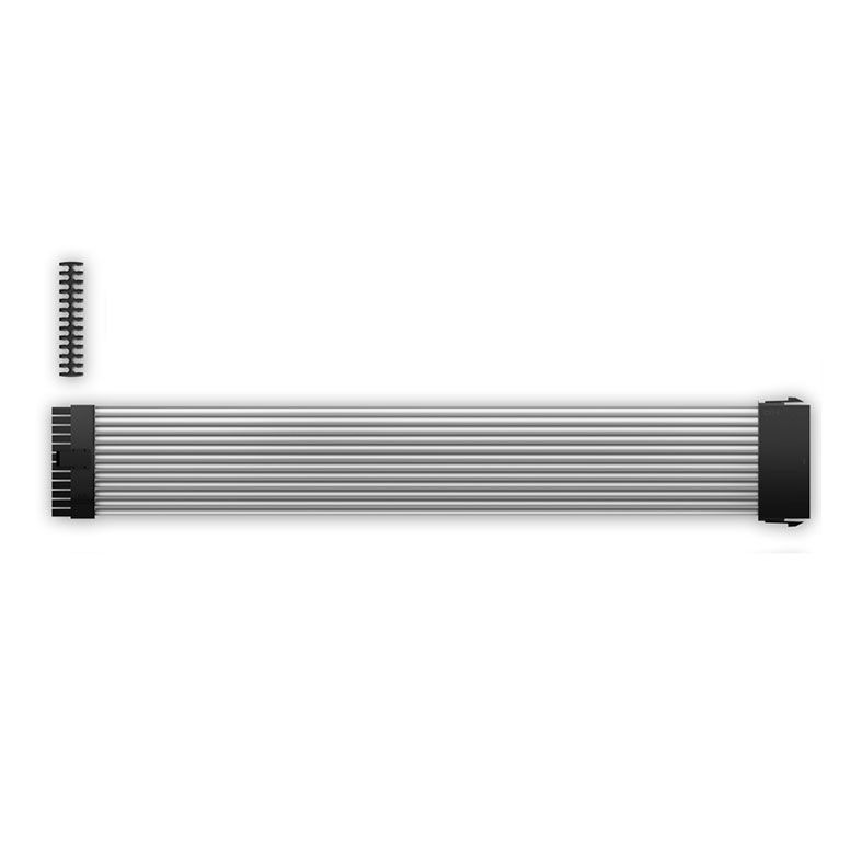 Cabo Sleeved DeepCool 24 Pinos 30cm Branco, DP-EC300-24P-WH