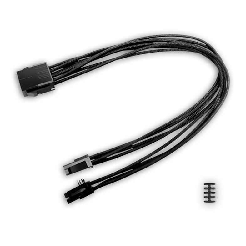 Cabo Sleeved DeepCool 8 Pinos 30cm Preto, DP-EC300-CPU8P-BK