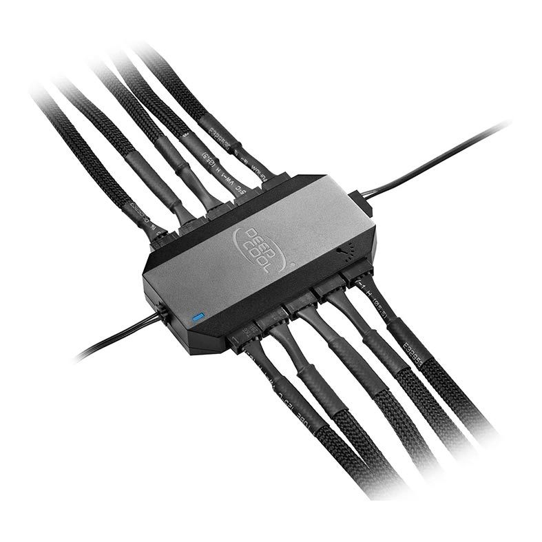Controlador de Fan DeepCool FH-10 PWM com 10x 4 pinos, DP-F10PWM-HUB