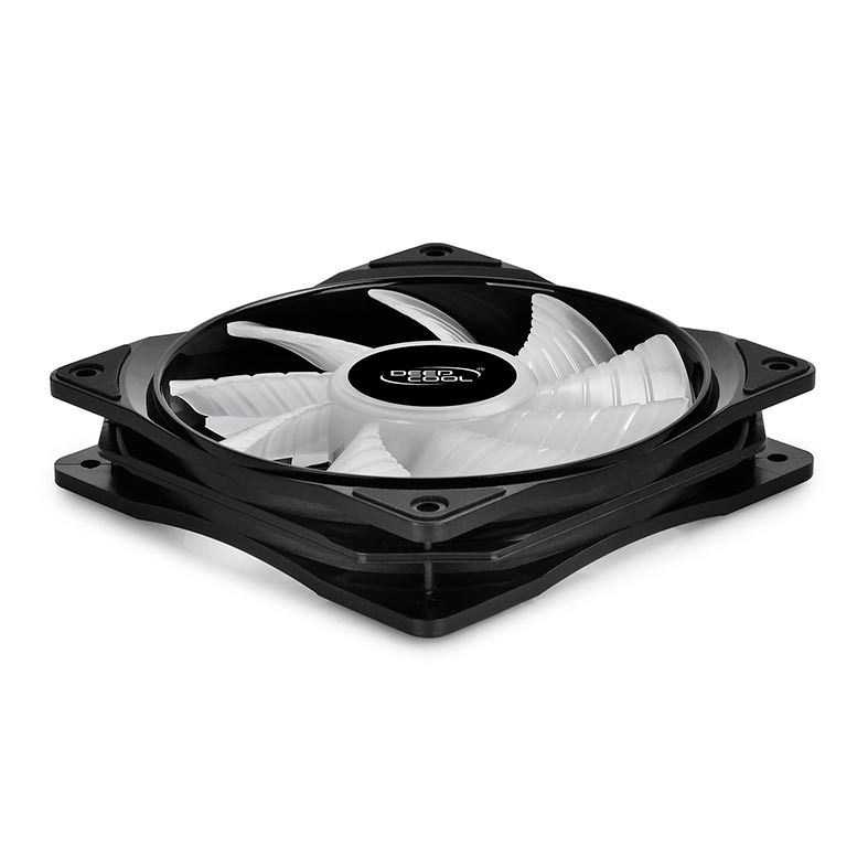 Kit Ventoinhas DeepCool RF120 120mm RGB 3 Unidades, DP-FRGB-RF120-3C