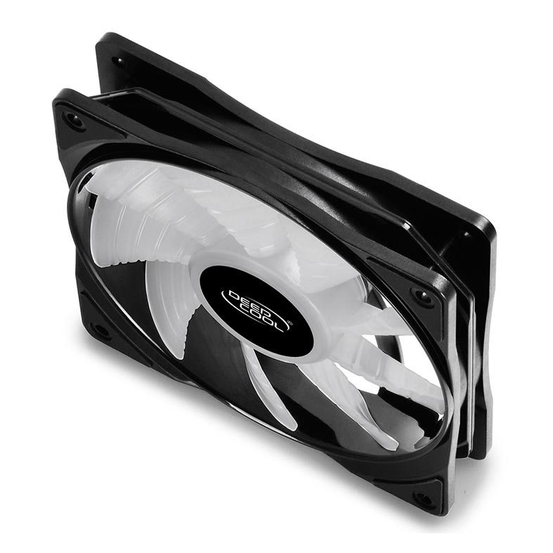 Kit Ventoinhas DeepCool RF120 120mm RGB 3 Unidades, DP-FRGB-RF120-3C