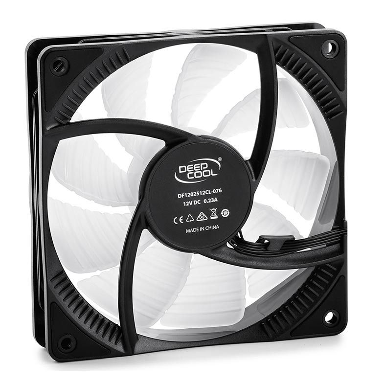 Kit Ventoinhas DeepCool RF120 120mm RGB 3 Unidades, DP-FRGB-RF120-3C