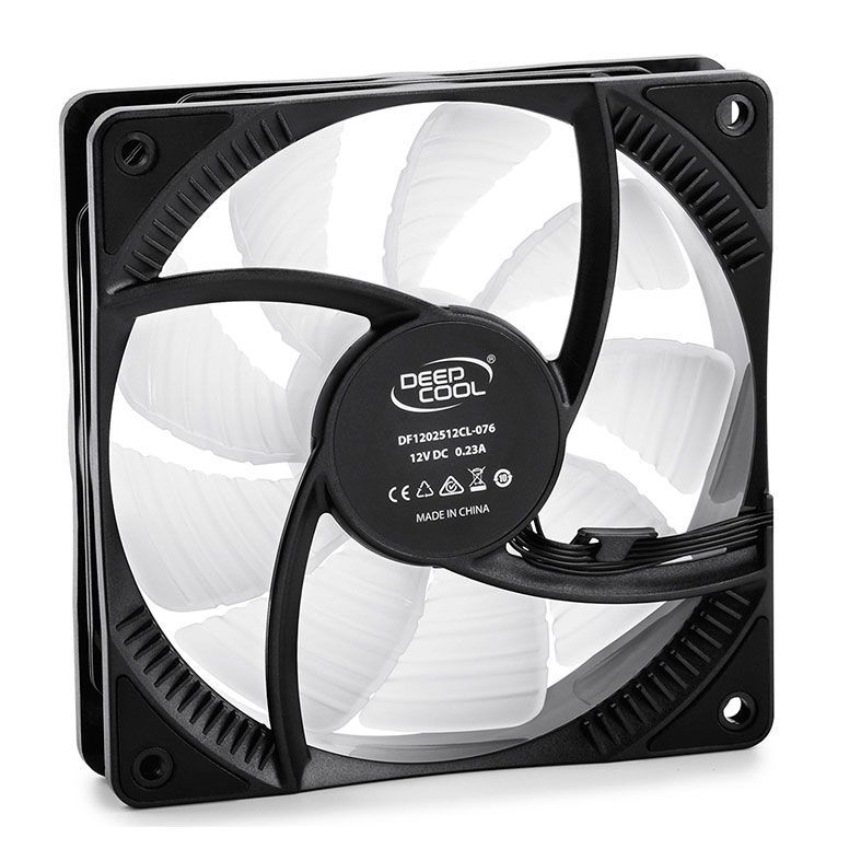 Kit Ventoinhas DeepCool RF120M RGB 5x120mm, DP-FRGB-RF120-5C-M