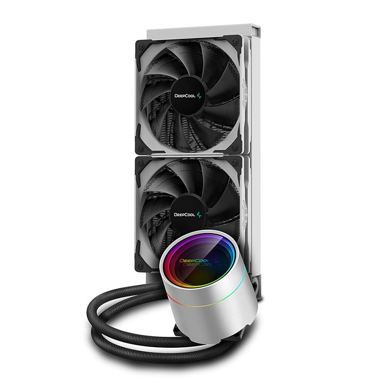 Water Cooler GamerStorm DeepCool Castle 240 EX WHITE, DP-GS-H12W-CSL240EXWH