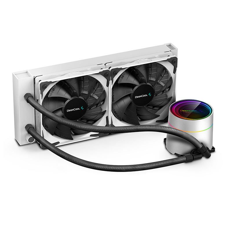Water Cooler GamerStorm DeepCool Castle 240 EX WHITE, DP-GS-H12W-CSL240EXWH