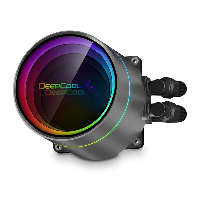 Water Cooler DeepCool Castle 360EX A-RGB, 360mm, Preto, DP-GS-H12W-CSL360EX-AR