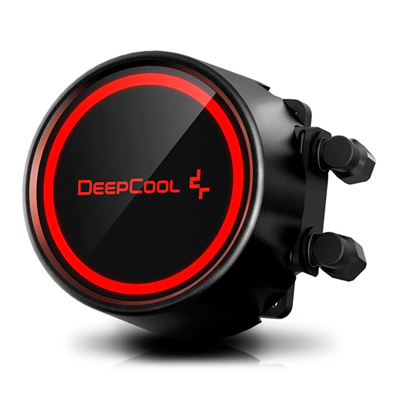 Water Cooler DeepCool Gammax L120T Led Vermelho, DP-H12RF-GL120TR