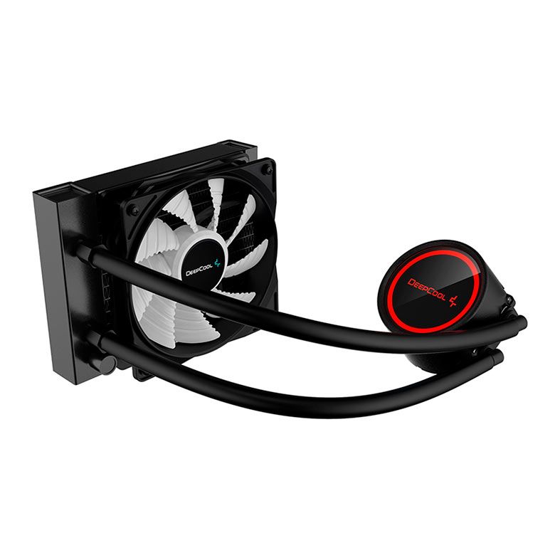 Water Cooler DeepCool Gammax L120T Led Vermelho, DP-H12RF-GL120TR