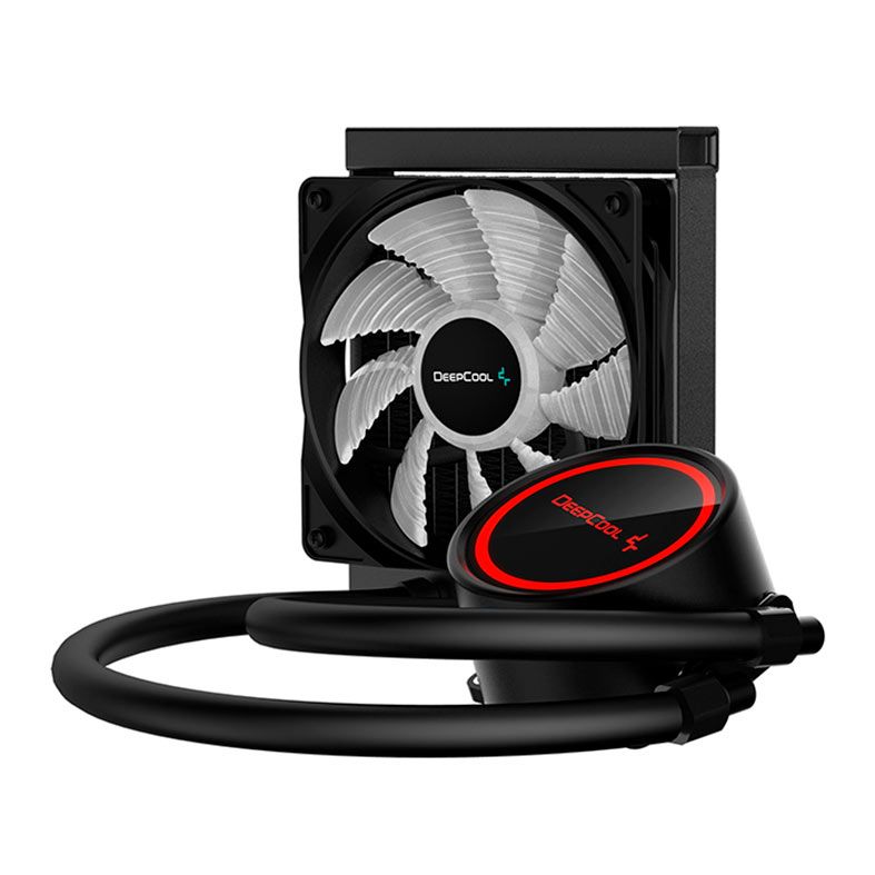 Water Cooler DeepCool Gammax L120T Led Vermelho, DP-H12RF-GL120TR