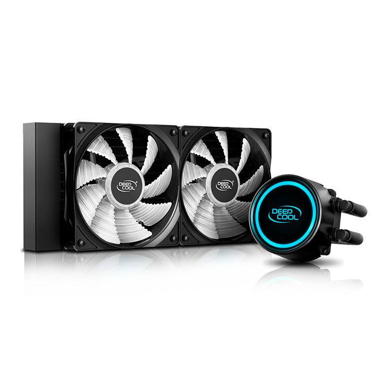 Water Cooler DeepCool Gammax L240T Led Azul, DP-H12RF-GL240TB