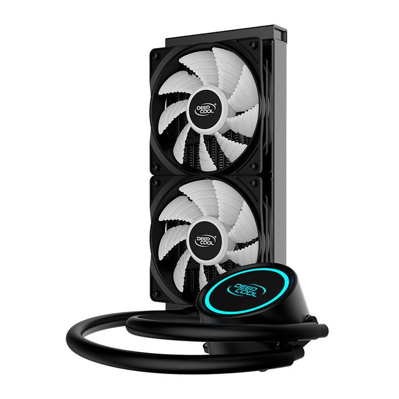 Water Cooler DeepCool Gammax L240T Led Azul, DP-H12RF-GL240TB