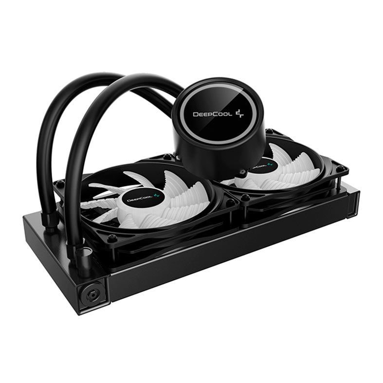 Water Cooler DeepCool Gammax L240T Led Branco, DP-H12RF-GL240TW