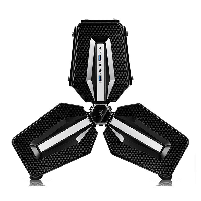 Gabinete Deepcool Tristellar Preto, DP-ITX-TST-TW