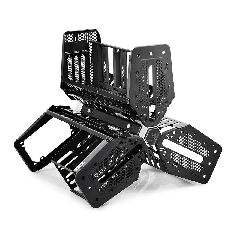 Gabinete Deepcool Tristellar Preto, DP-ITX-TST-TW