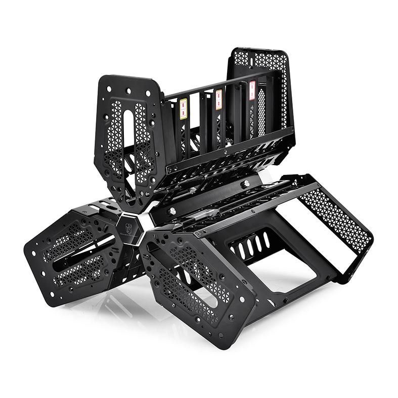 Gabinete Deepcool Tristellar Preto, DP-ITX-TST-TW