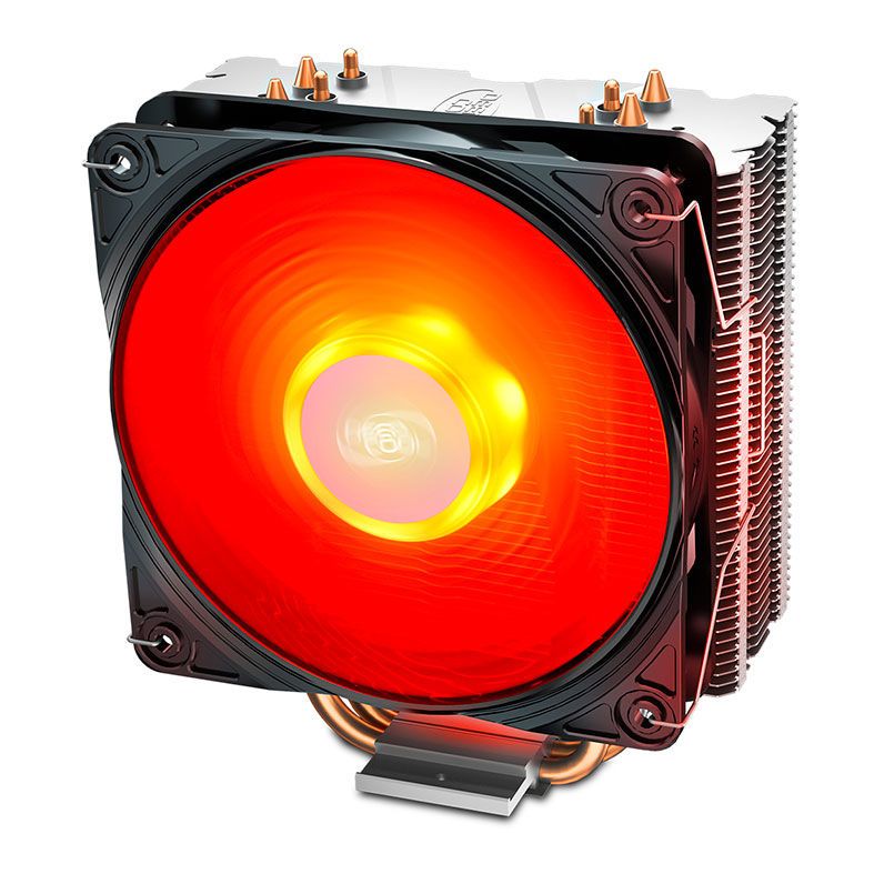 Cooler Para Processador DeepCool Gammaxx 400 V2 Led Vermelho, DP-MCH4-GMX400V2-RD
