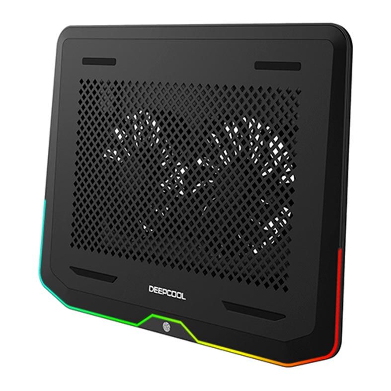 Base Para Notebook DeepCool N80 RGB 17.3" Preto, DP-N222-N80RGB