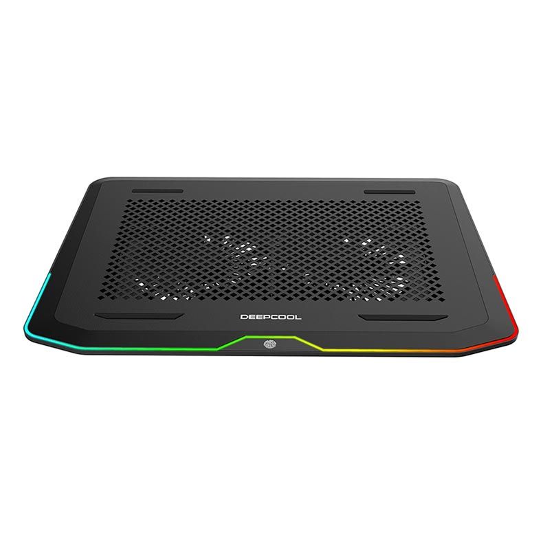 Base Para Notebook DeepCool N80 RGB 17.3" Preto, DP-N222-N80RGB