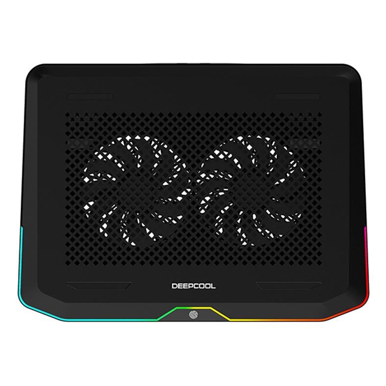 Base Para Notebook DeepCool N80 RGB 17.3" Preto, DP-N222-N80RGB