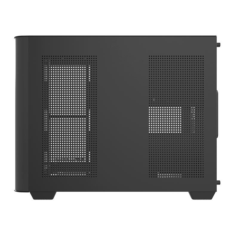 Gabinete Gamer Aigo DarkFlash DPW90M, Mini-Tower, Lateral de Vidro, Preto, DPW90M-BK