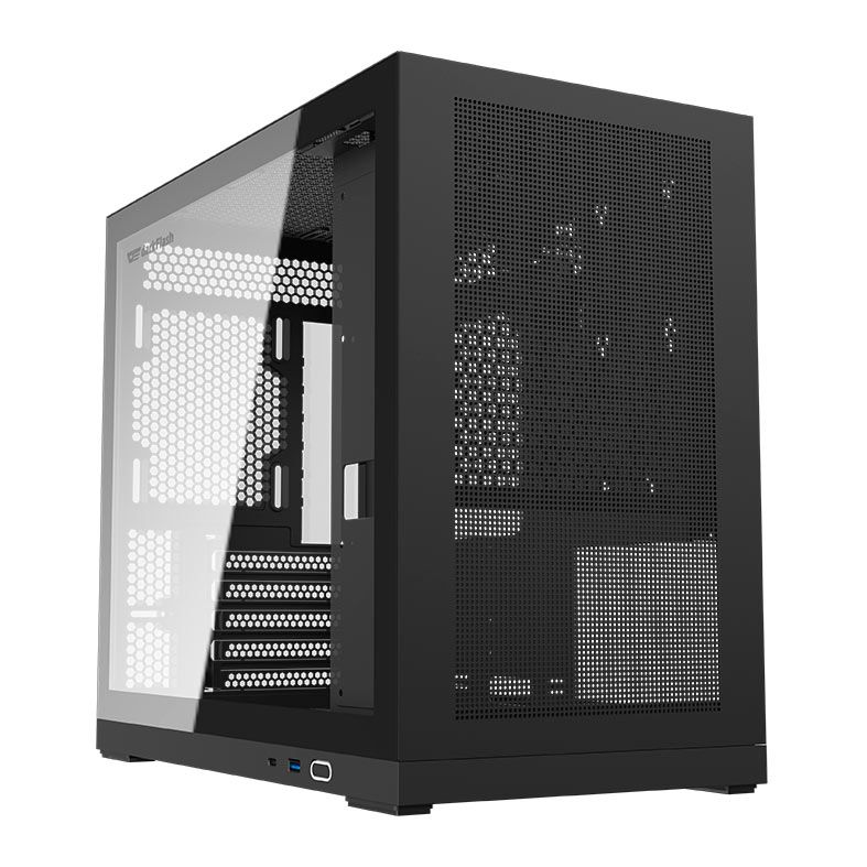 Gabinete Gamer Aigo Darkflash DS210, Mid-Tower, Lateral de Vidro, Preto, DS210-BLACK