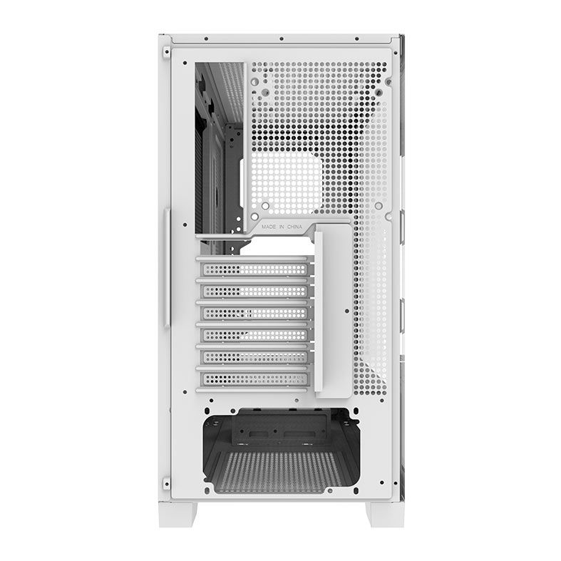 Gabinete Gamer Aigo DarkFlash DRX90 Glass, Mid-Tower, Lateral de Vidro, Branco, DRX90-GLASS-WHITE