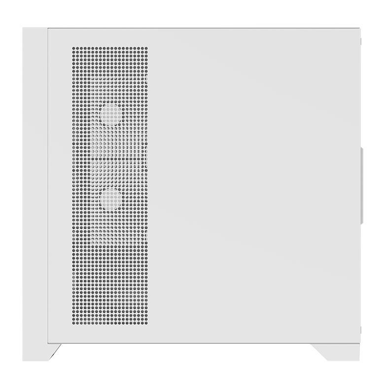 Gabinete Gamer Aigo DarkFlash DRX90 Glass, Mid-Tower, Lateral de Vidro, Branco, DRX90-GLASS-WHITE