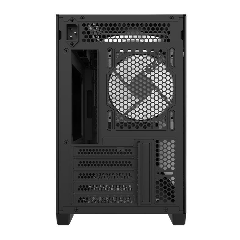 Gabinete Gamer Aigo Darkflash DS200, Mid-Tower, Lateral de Vidro, Com 3 Fans, Preto, DS200-BK