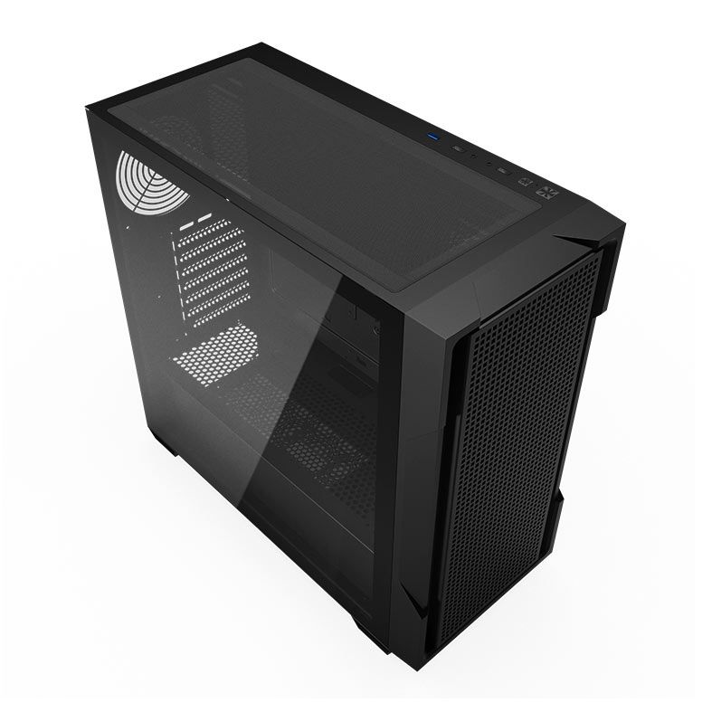 Gabinete Gamer Aigo Darkflash DS900 Mesh, Mid-Tower, Lateral de Vidro, Preto, DS900-MESH-BK