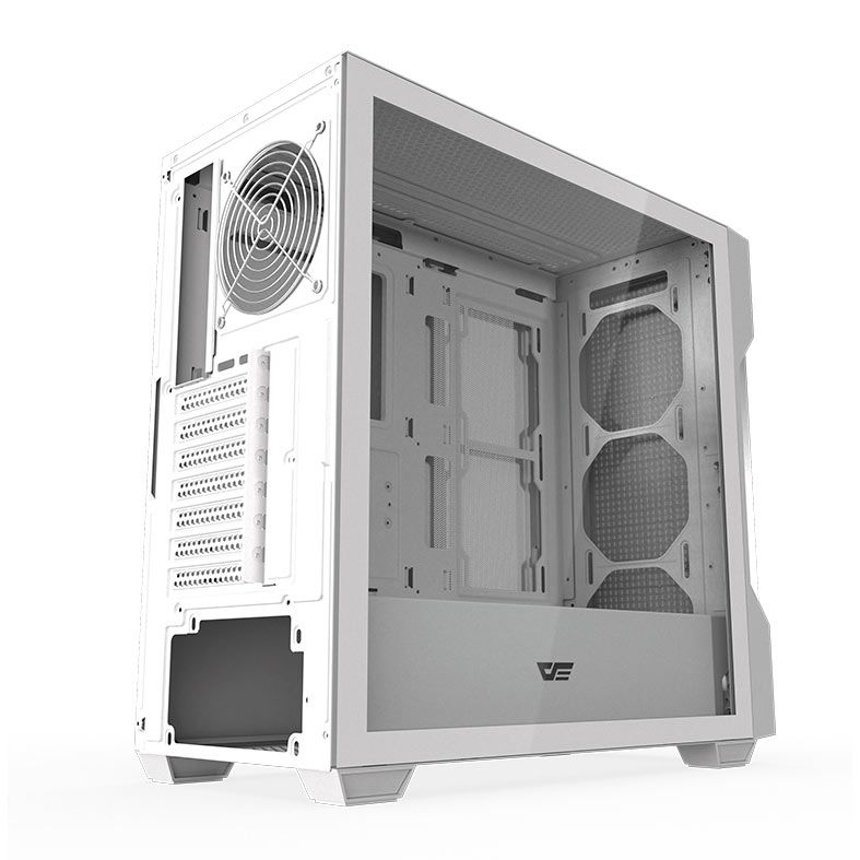 Gabinete Gamer Aigo Darkflash DS900 Mesh, Mid-Tower, Lateral de Vidro, Branco, DS900-MESH-WH