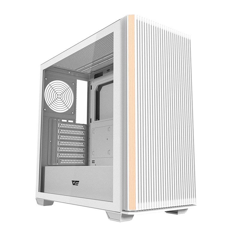 Gabinete Gamer Aigo Darkflash DS900WS, Mid-Tower, Lateral de Vidro, Branco, DS900WS-WH
