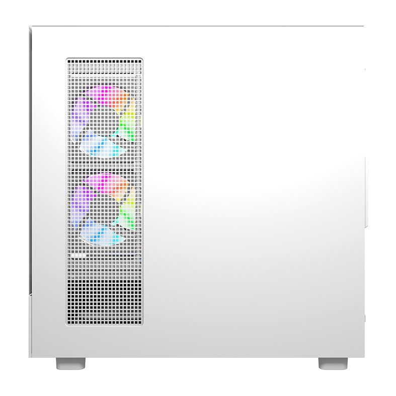 Gabinete Gamer Aigo Darkflash DS950V, Mid-Tower, Lateral de Vidro, Com 6 Fans, ARGB, Com Tela, Branco, DS950V-PC-CASE-WHITE