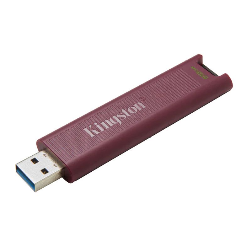 Pen Drive Kingston Datatraveler Max, 512GB, USB 3.2, vermelho, DTMAXA-512GB