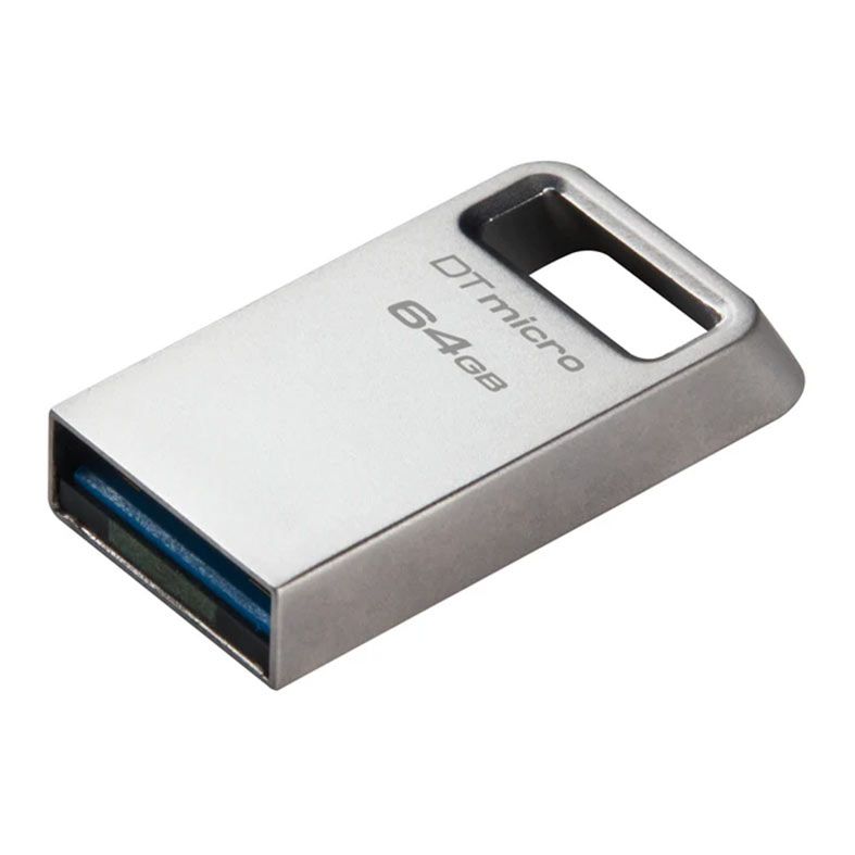 Pen Drive Kingston DataTraveler Micro, 64GB, USB 3.2, Metal, DTMC3G2-64GB