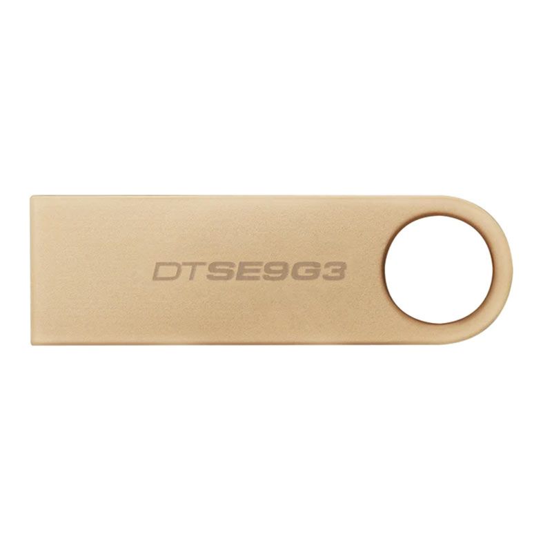 Pen Drive Kingston Datatraveler SE9 G3, 64GB, USB 3.2, Dourado, DTSE9G3-64GB