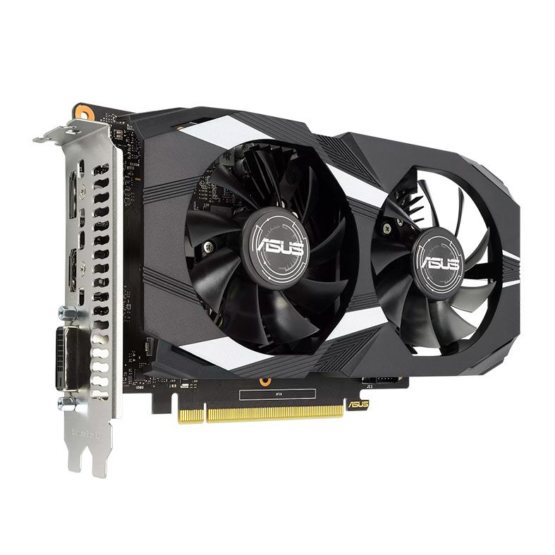 Placa de Video Asus GeForce GTX 1650 Dual V2, 4GB, GDDR6, 128-bit, DUAL-GTX1650-4GD6-P-V2