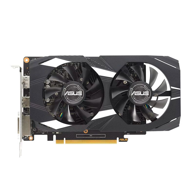 Placa de Video Asus GeForce GTX 1650 Dual V2, 4GB, GDDR6, 128-bit, DUAL-GTX1650-4GD6-P-V2