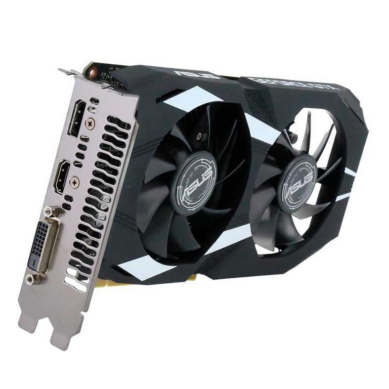 Placa de Video Asus GeForce GTX 1650 4GB GDDR5 DUAL OC 128-bit, DUAL-GTX1650-O4G