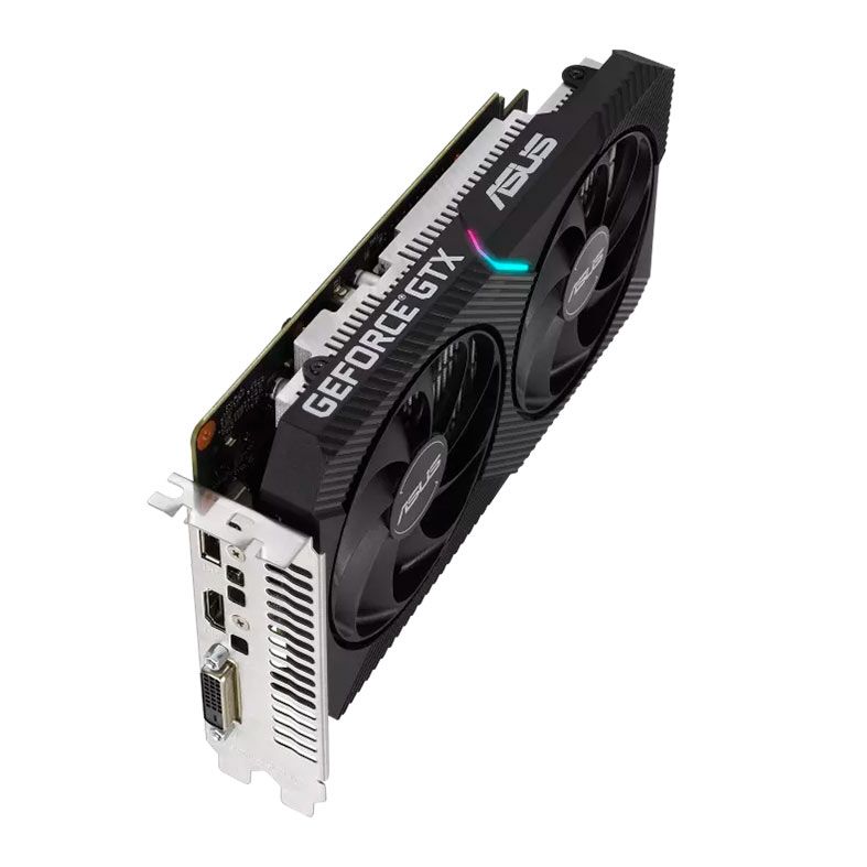 Placa de Video Asus GeForce GTX 1650 Dual Mini OC, 4GB, GDDR6, 128-bit, DUAL-GTX1650-O4GD6-MINI