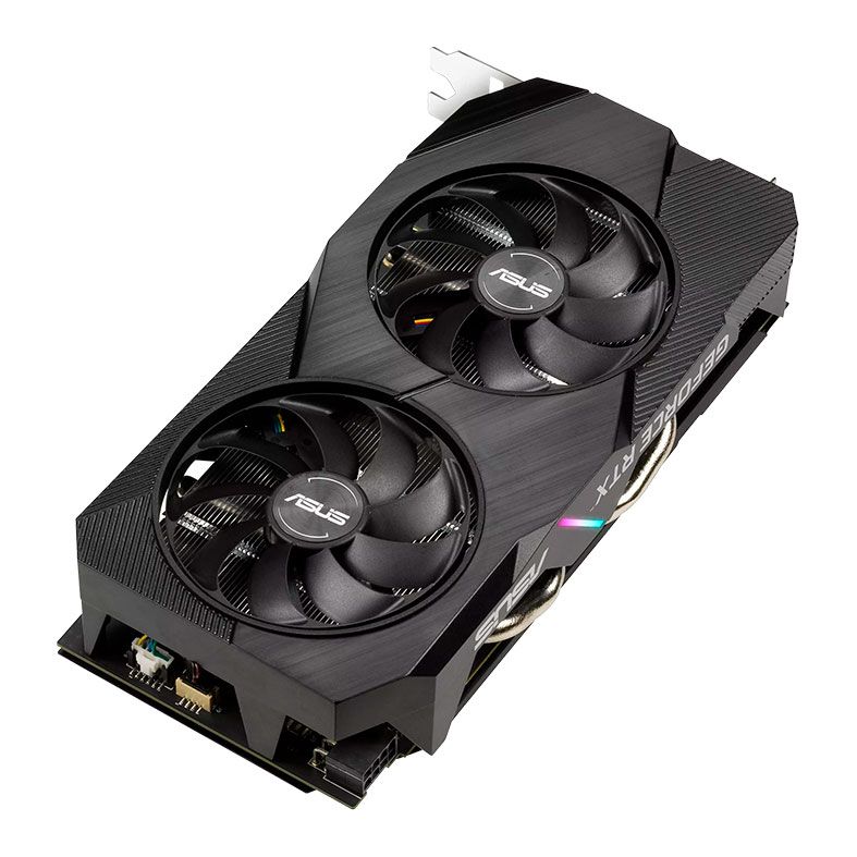 Placa de Video Asus GeForce RTX 2060 Dual OC Edition, 12GB, GDDR6, 192-bit, DUAL-RTX2060-O12G-EVO