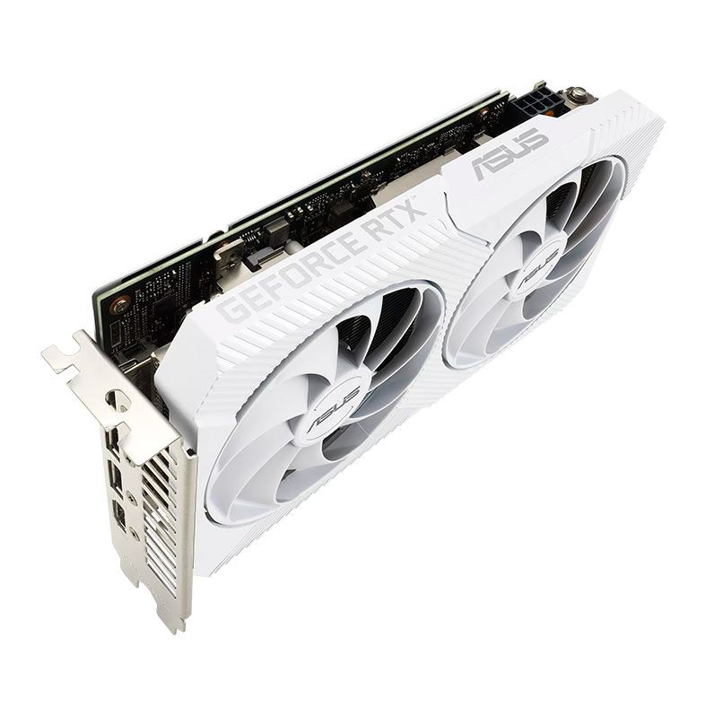 Placa de Video Asus GeForce RTX 3060 Dual White, 8GB, GDDR6, 128-bit, DUAL-RTX3060-8G-WHITE
