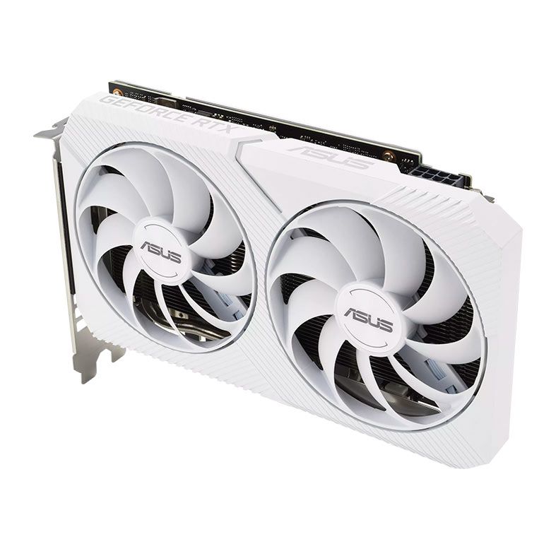 Placa de Video Asus GeForce RTX 3060 Dual White, 8GB, GDDR6, 128-bit, DUAL-RTX3060-8G-WHITE