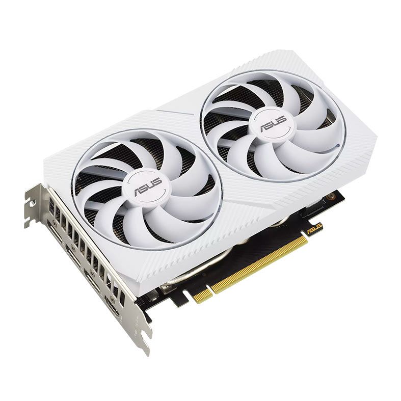 Placa de Video Asus GeForce RTX 3060 Dual White, 8GB, GDDR6, 128-bit, DUAL-RTX3060-8G-WHITE