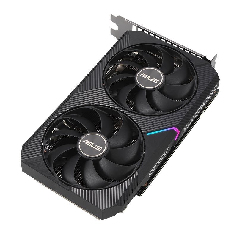 Placa de Video Asus GeForce RTX 3060 OC LHR 12GB GDDR6 Dual 192-bit, DUAL-RTX3060-O12G-V2