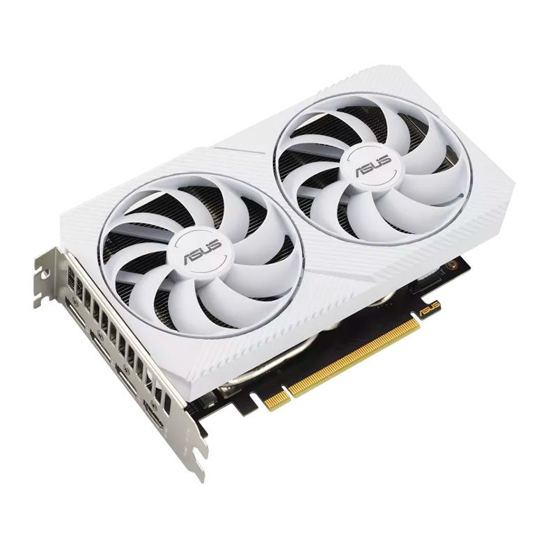 Placa de Video Asus GeForce RTX 3060 Dual White OC, 8GB, GDDR6, 128-bit, DUAL-RTX3060-O8G-WHITE
