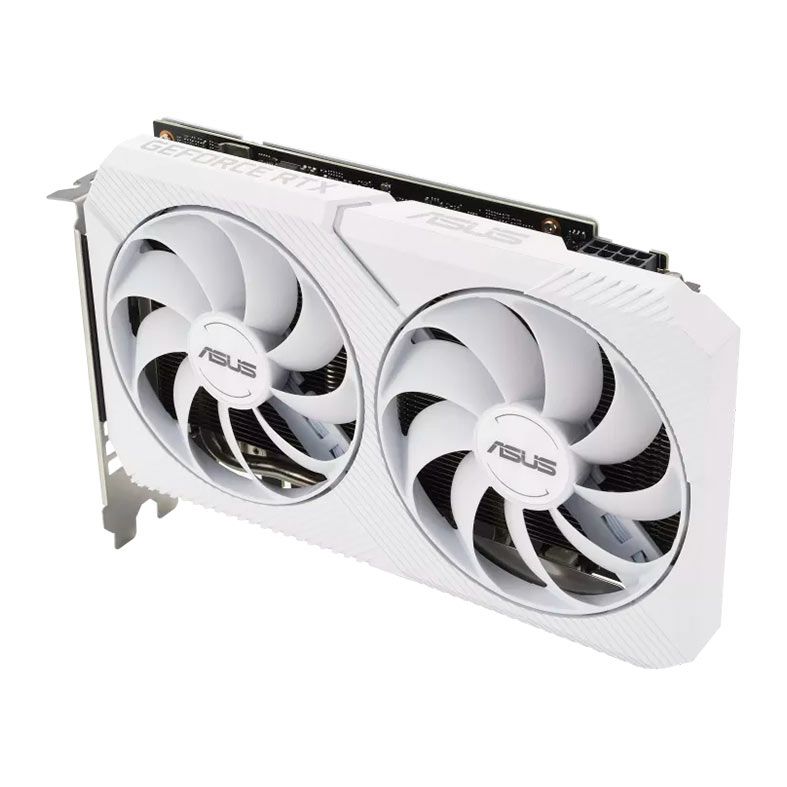 Placa de Video Asus GeForce RTX 3060 Dual White OC, 8GB, GDDR6, 128-bit, DUAL-RTX3060-O8G-WHITE
