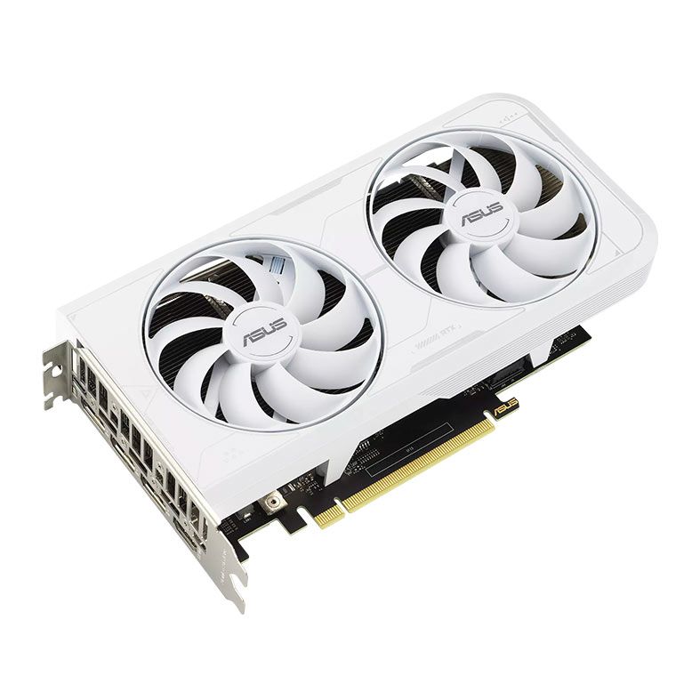 Placa de Video Asus GeForce RTX 3060 Ti Dual White OC, LHR, 8GB, GDDR6X, 256-bit, DUAL-RTX3060TI-O8GD6X-WHITE