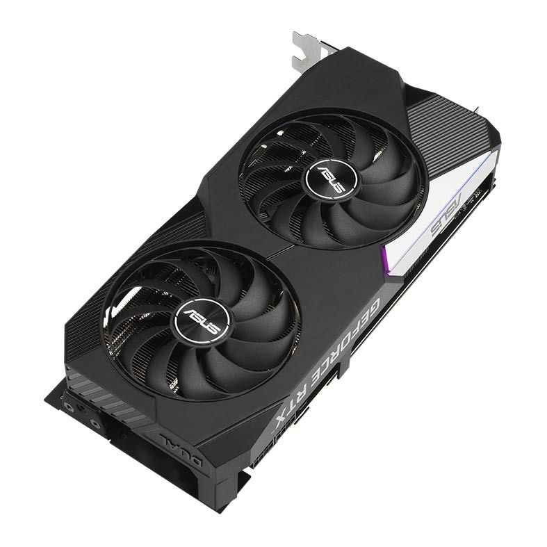 Placa de Video Asus GeForce RTX 3070 OC LHR 8GB GDDR6 Dual 256-bit, DUAL-RTX3070-O8G-V2